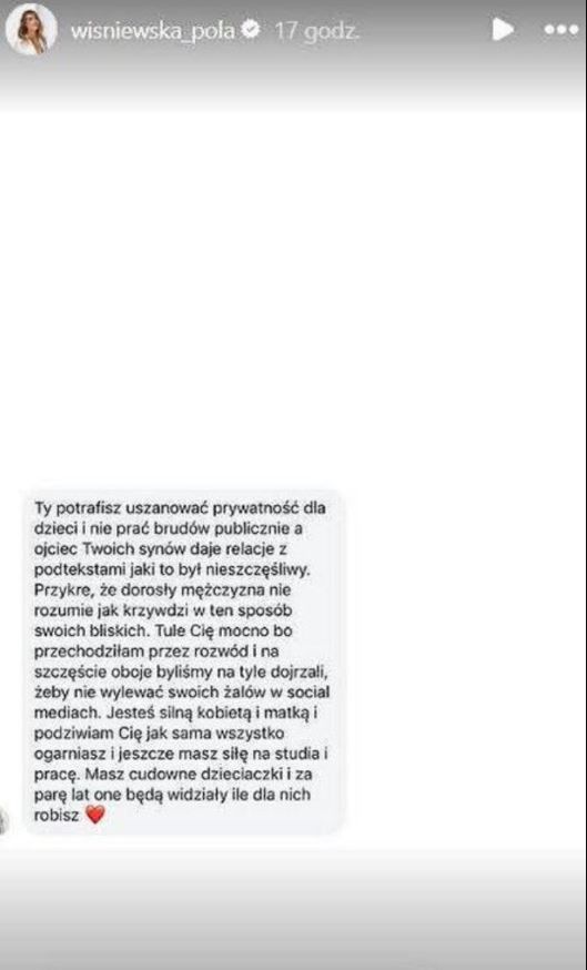 Pola nie mogła dłużej milczeć ws. Michała. Po rozstaniu nagle przekazała 