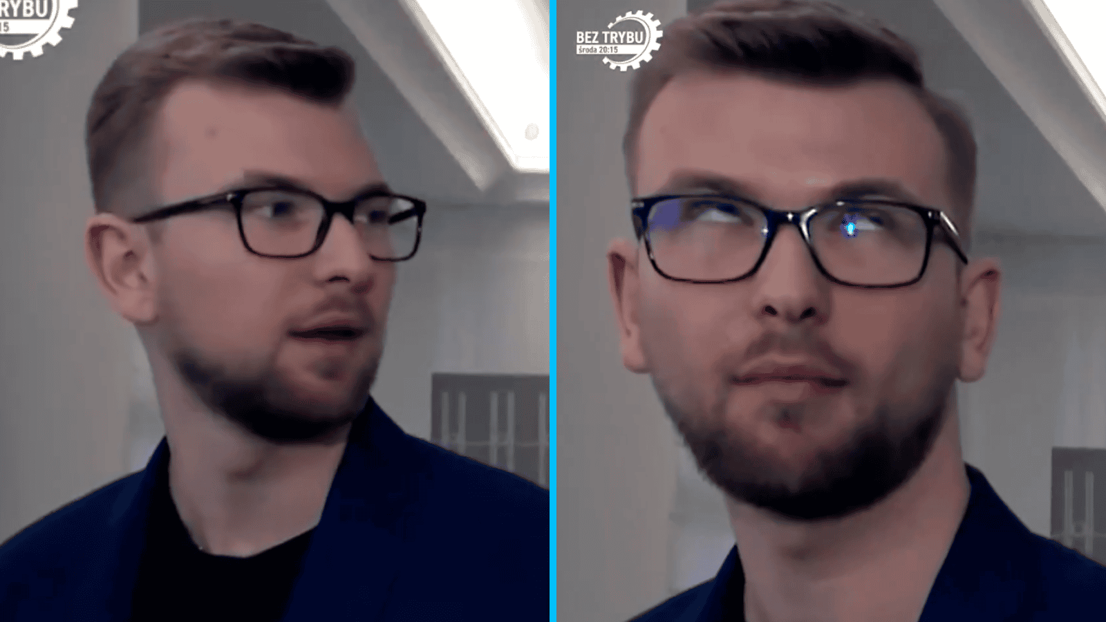 Nagrali dziennikarza Republiki w Sejmie. Tak zachowywał się w trakcie wywiadu doradcy Nawrockiego