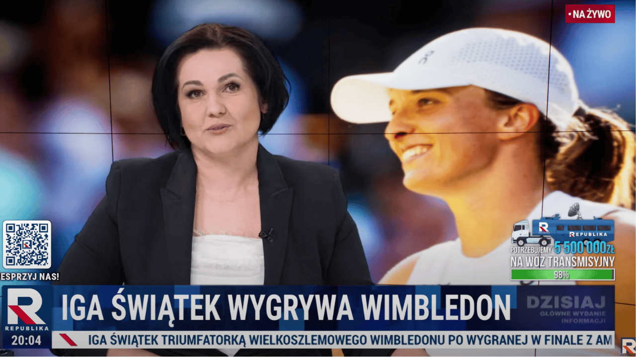 TV Republika, Iga Świątek
