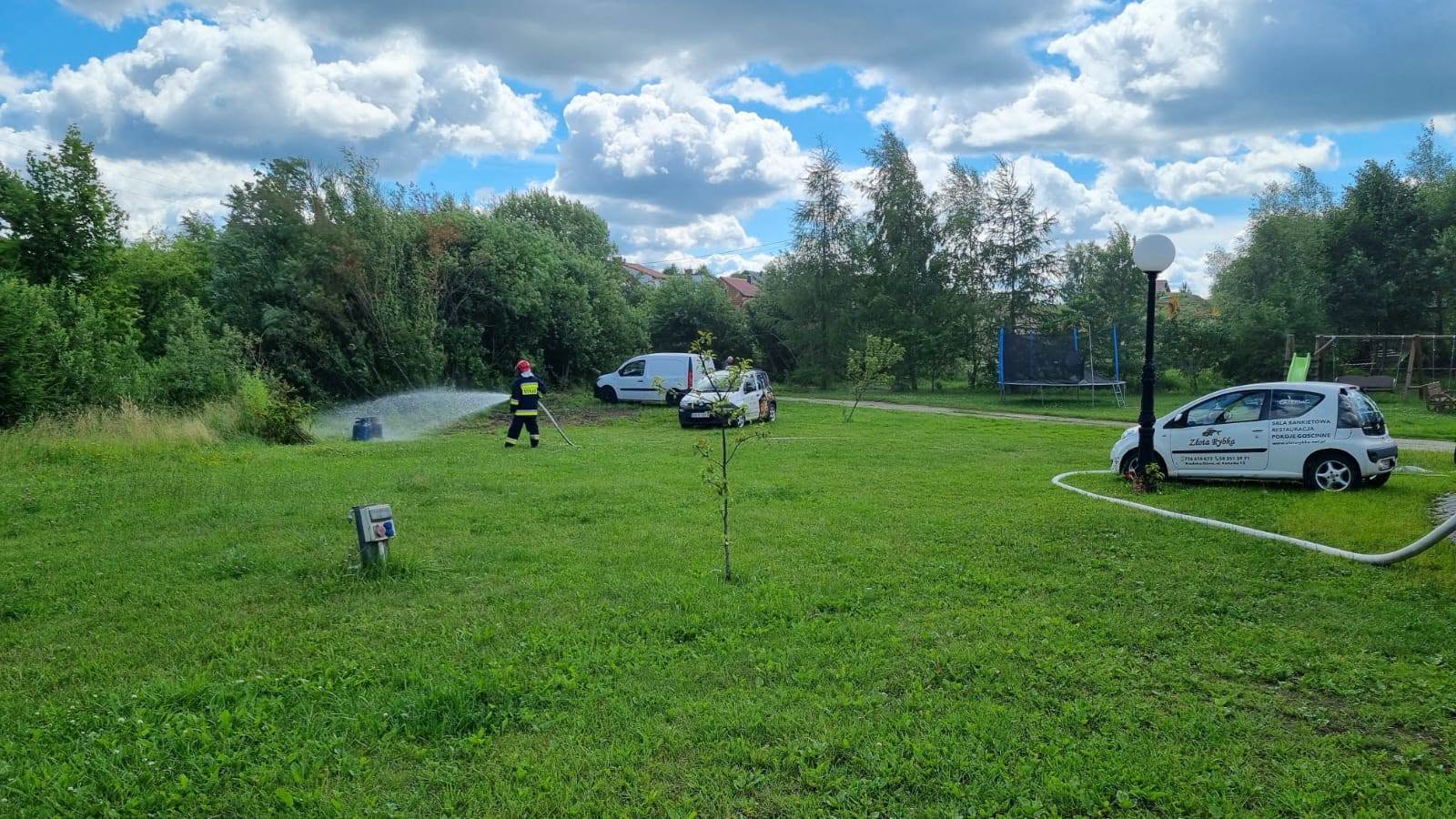Wybuch gazu w restauracji na Pomorzu. Goście musieli uciekać, pilna akcja służb ratunkowych
