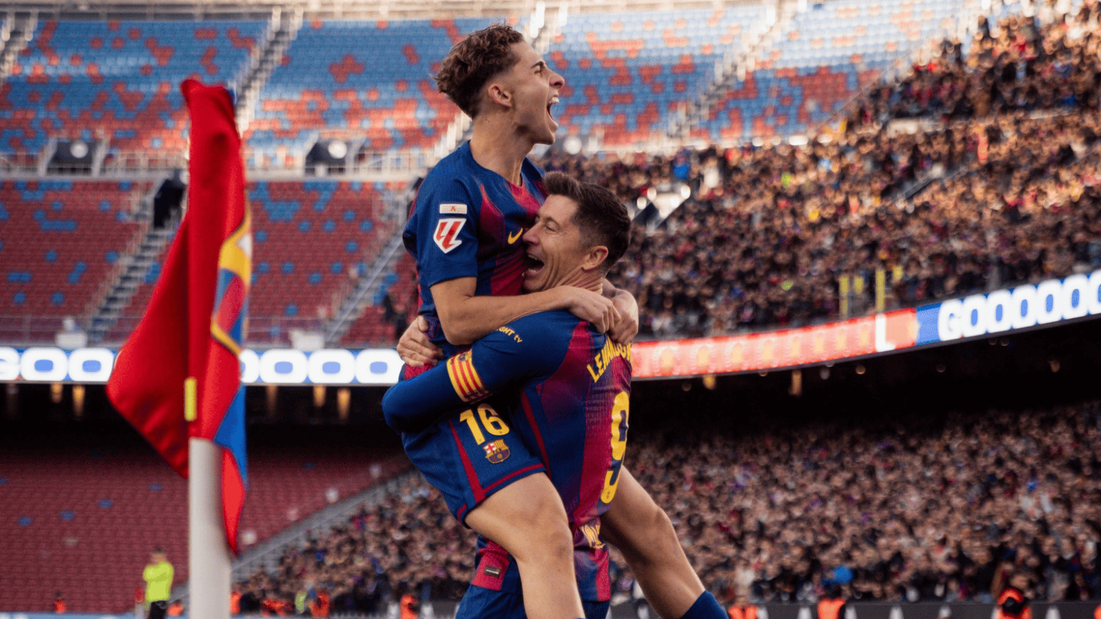 Robert Lewandowski strzelił pierwszego gola na nowym Camp Nou