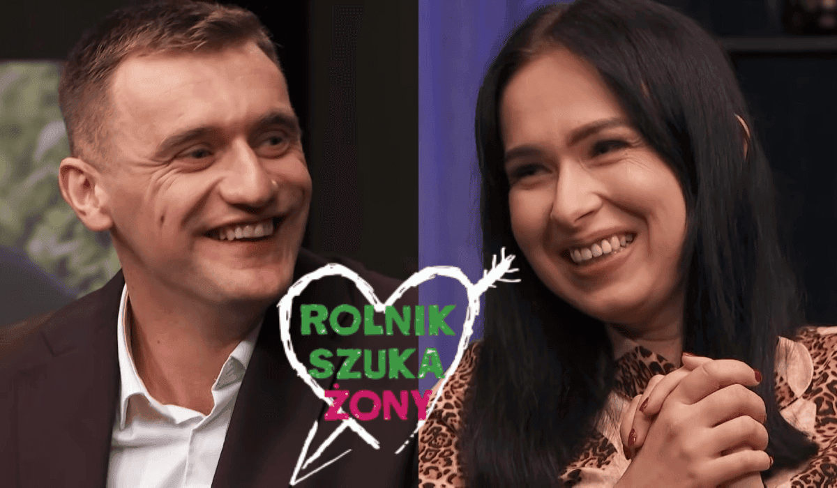 Ania i Jakub z "Rolnik szuka żony", fot. kadry z programu "Rolnik szuka żony"/TVP