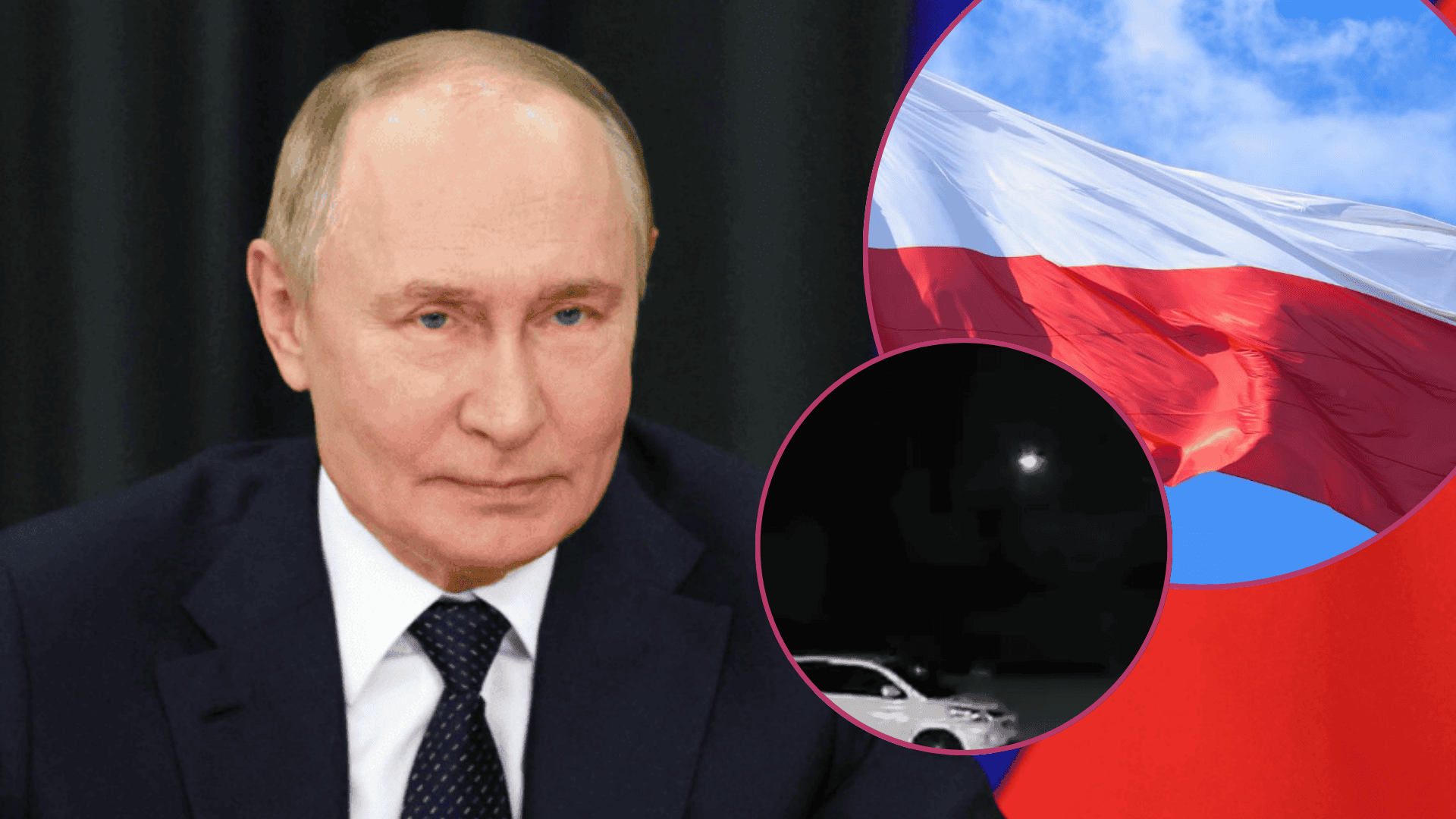 Rosyjski dron nad Polską. Jest nagranie. Tak to wyglądało