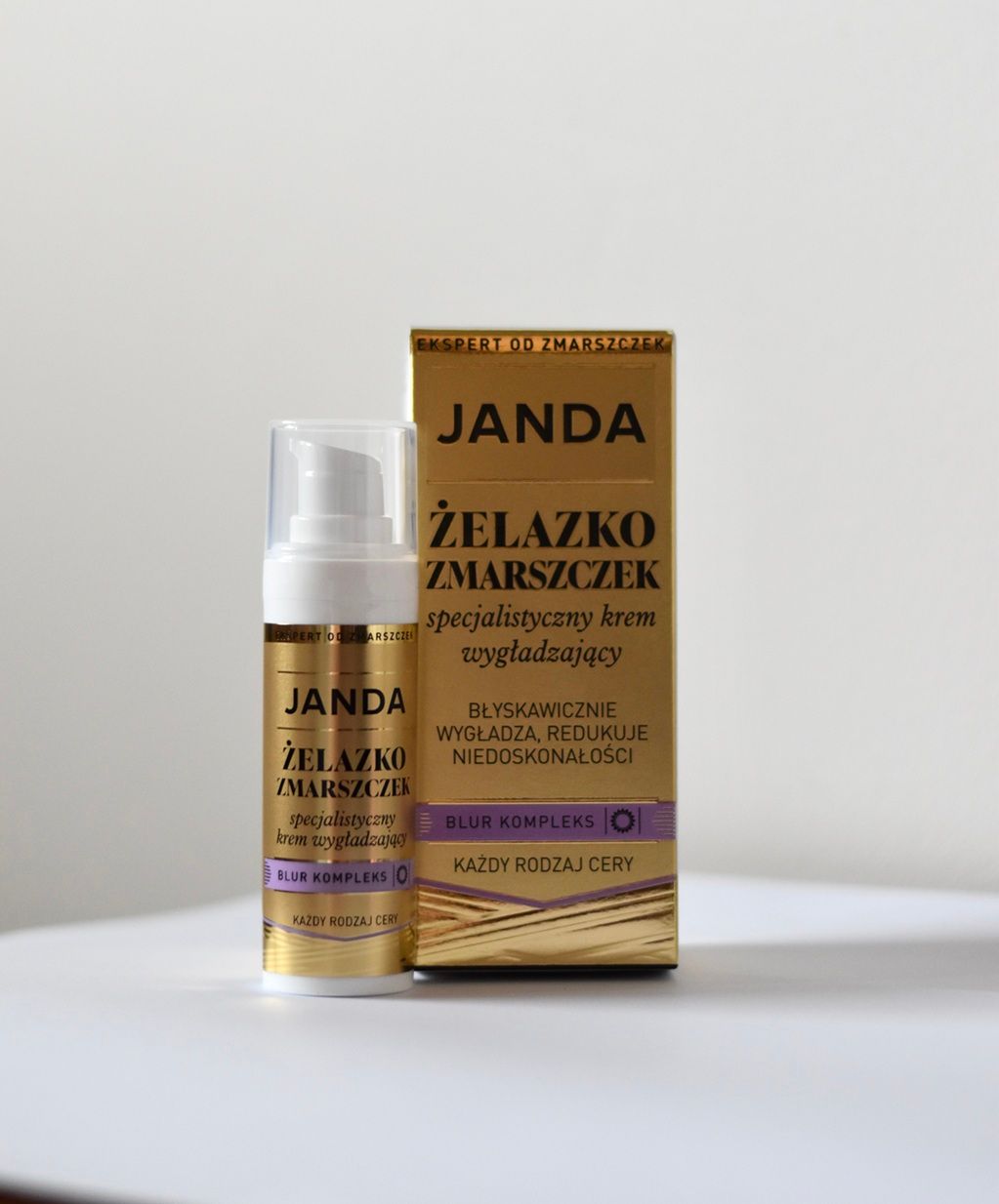 Krem Janda "Żelazko na zmarszczki "- które pokochały Gwiazdy! Tylko u Nas kod - 50%