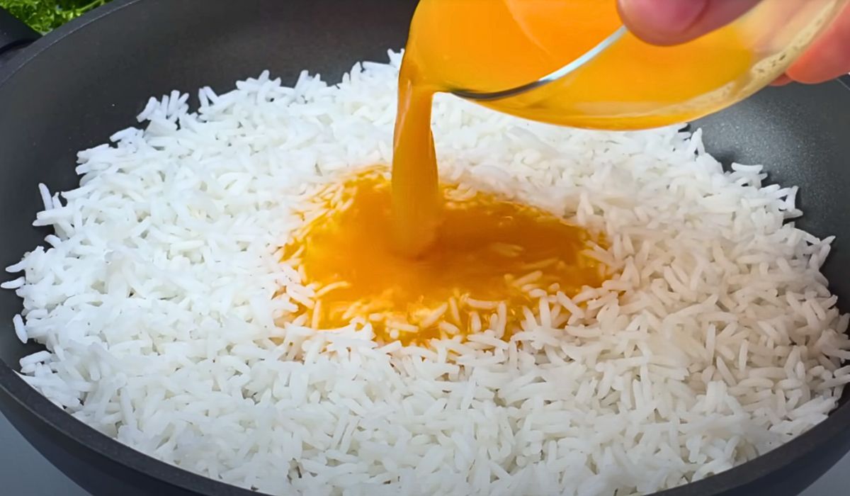 ryż i jajka