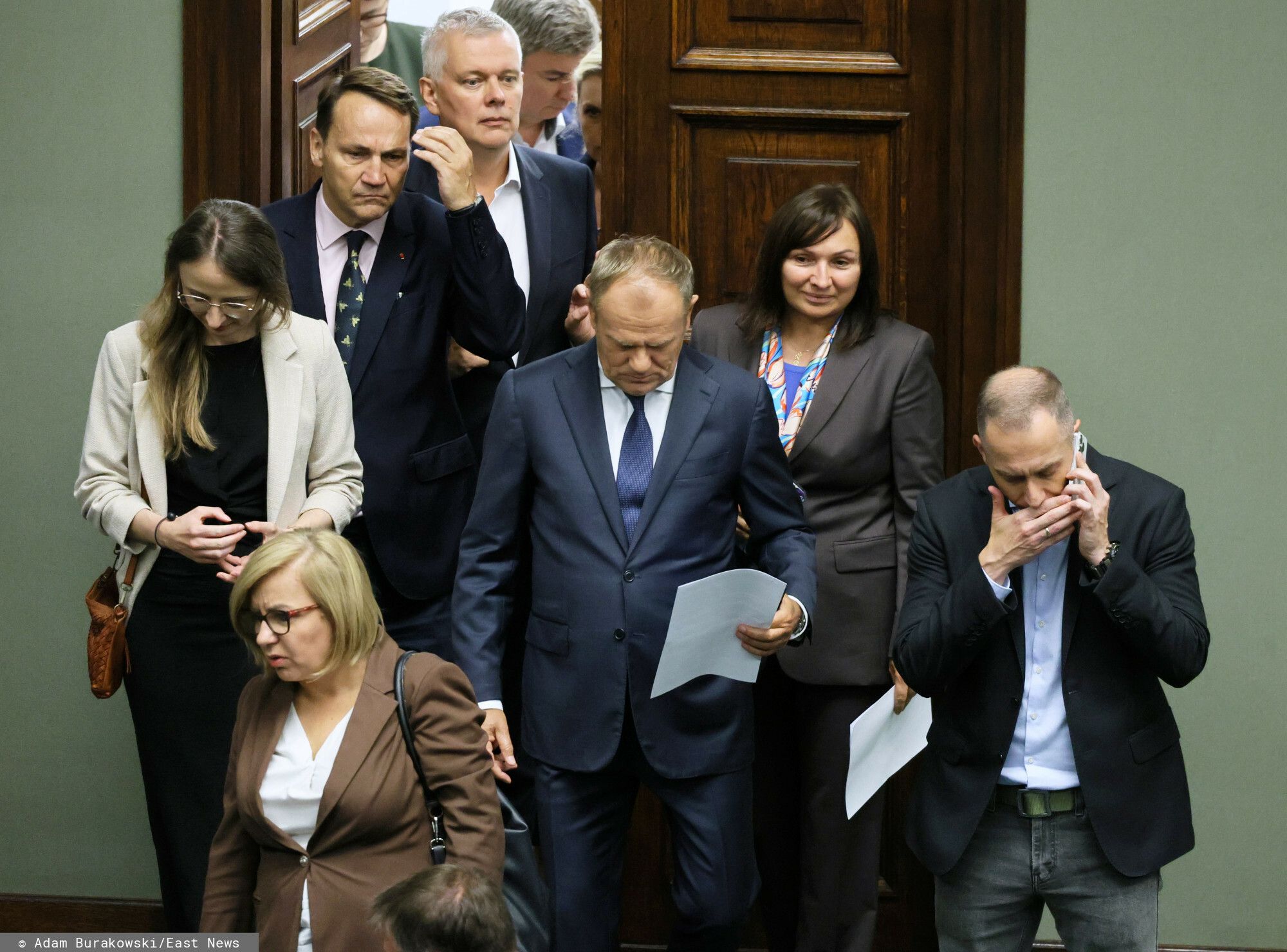 Donald Tusk i jego rząd