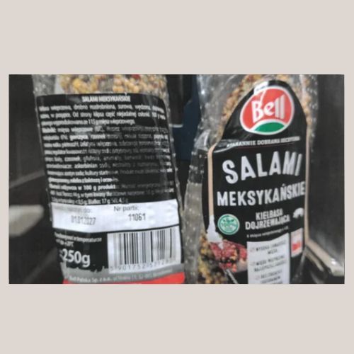 Pilny komunikat GIS: Listeria w 3 różnych salami. Nie jedz, natychmiast wyrzuć
