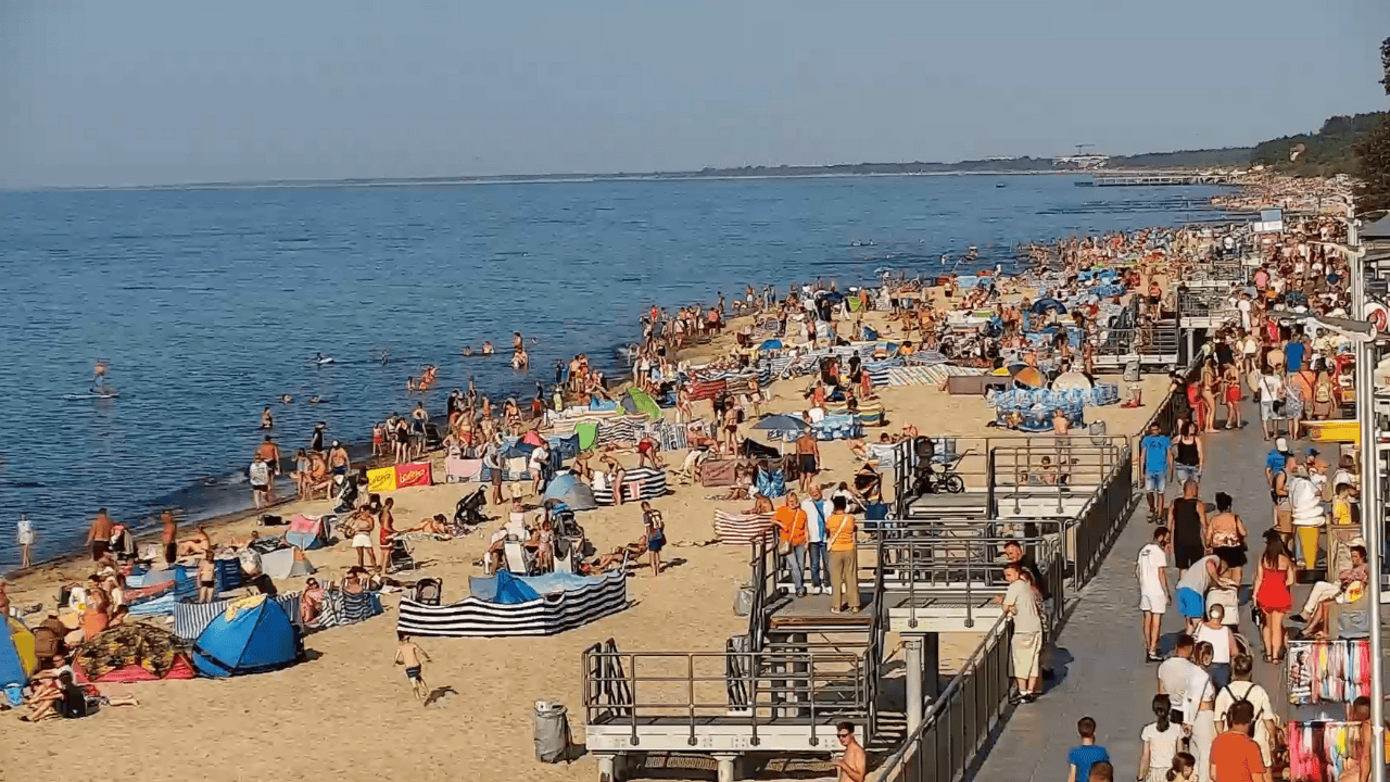 Plaża, Sarbinowo, Morze Bałtyckie