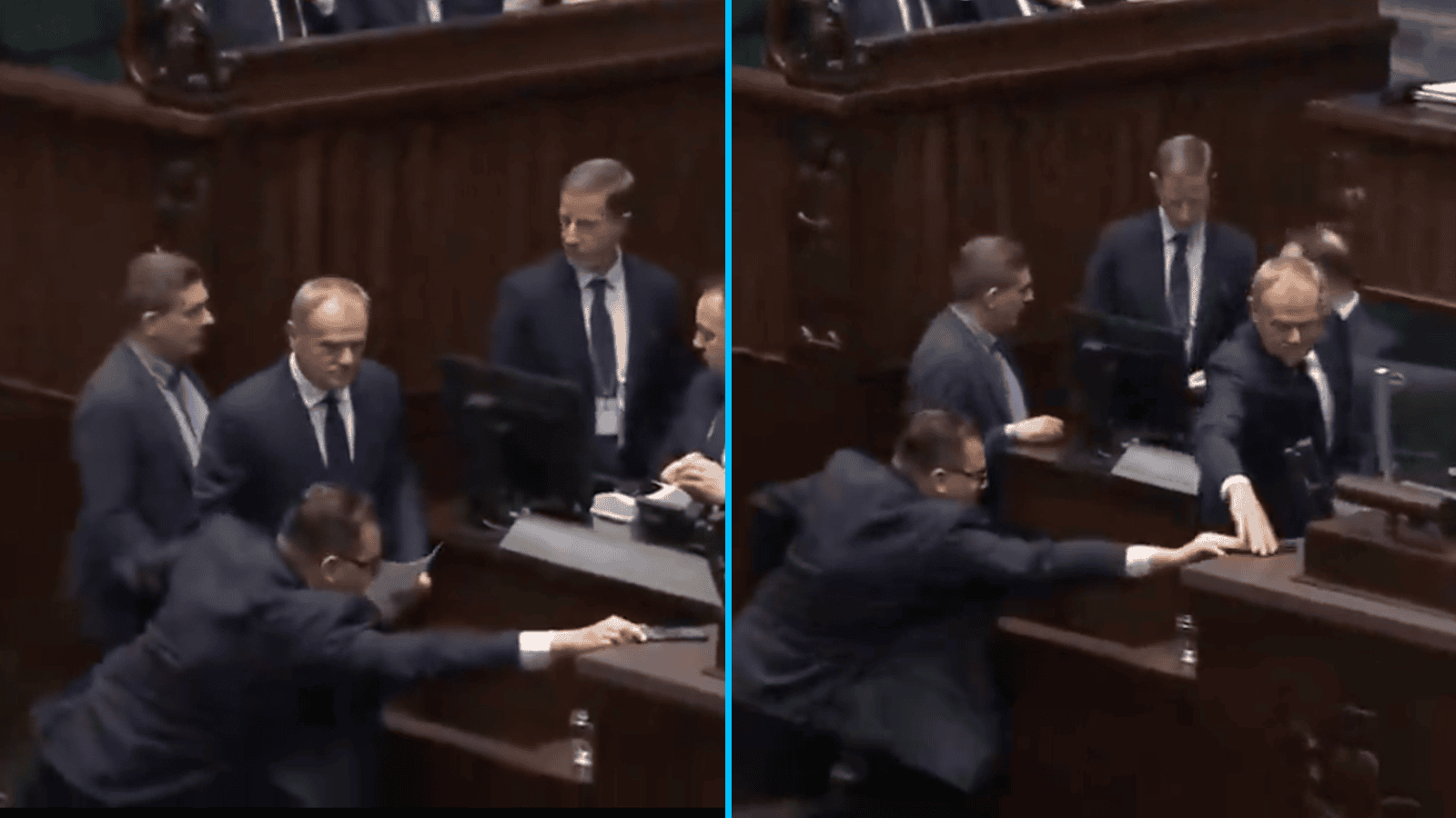 Zaskakujące, jak Tusk potraktował posła PiS. Ostre spięcie w Sejmie