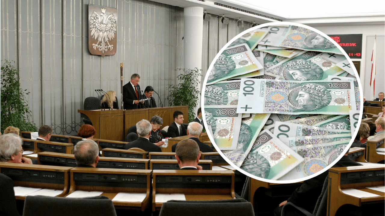 Senat, pieniądze