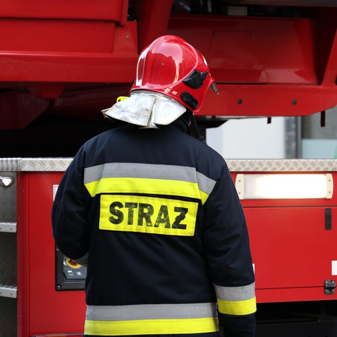 Potężny pożar w polskim mieście. Dym widać z wielu kilometrów, ewakuowano 50 osób