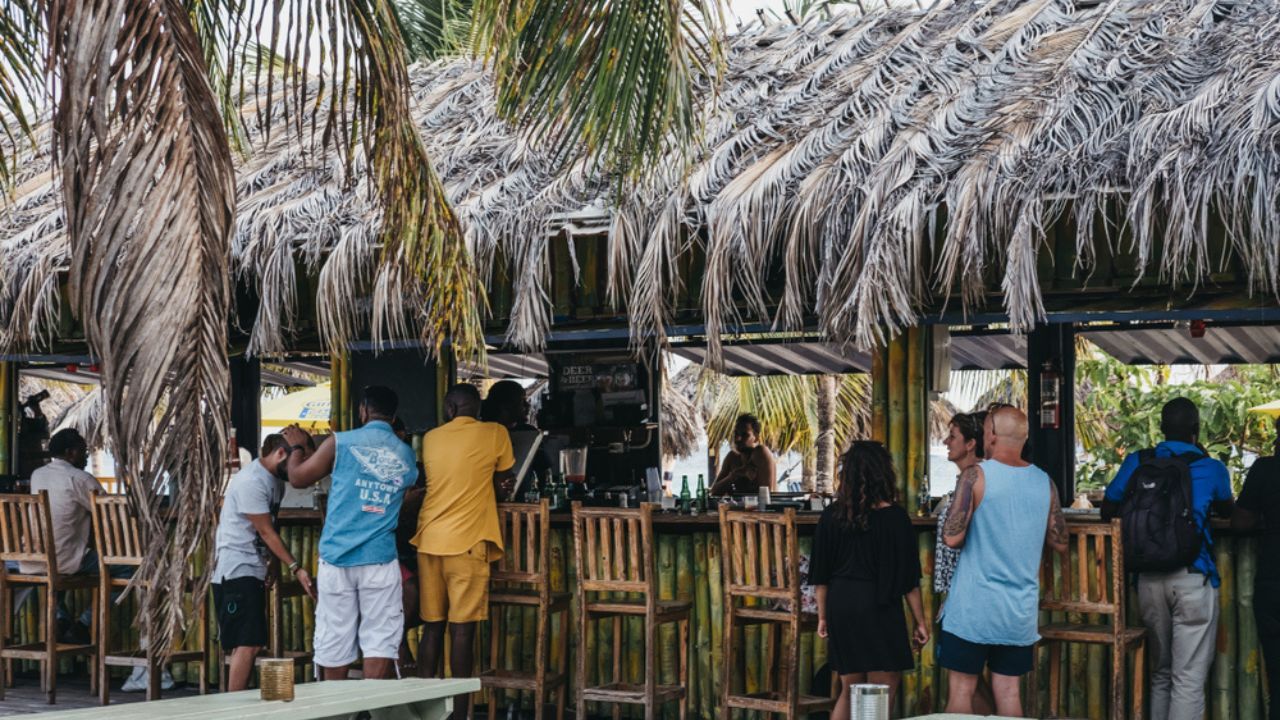 bar na plaży