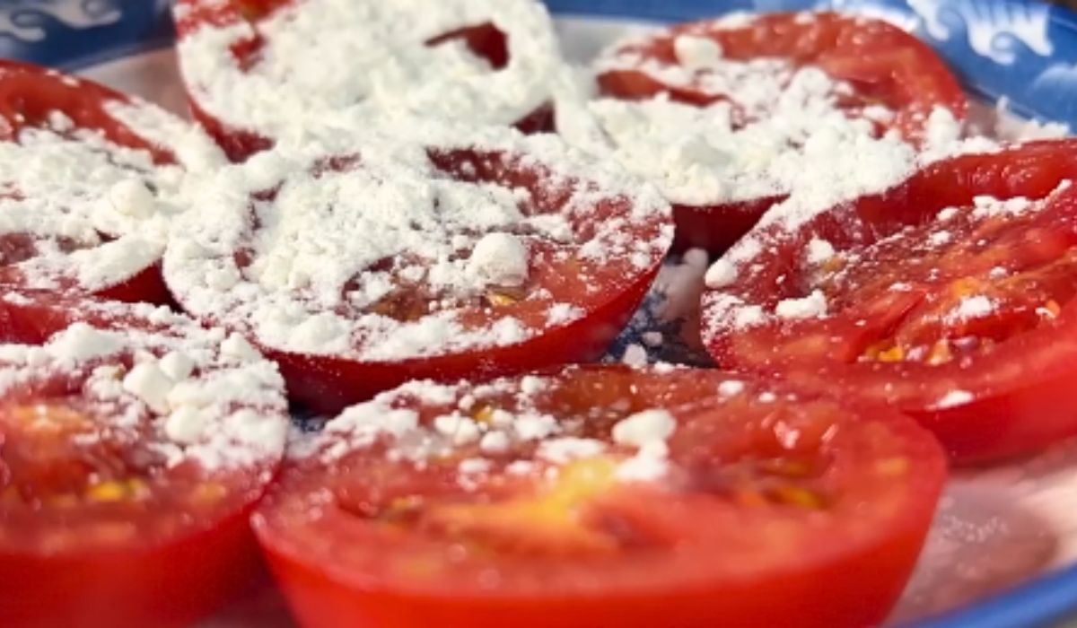 smażone pomidory