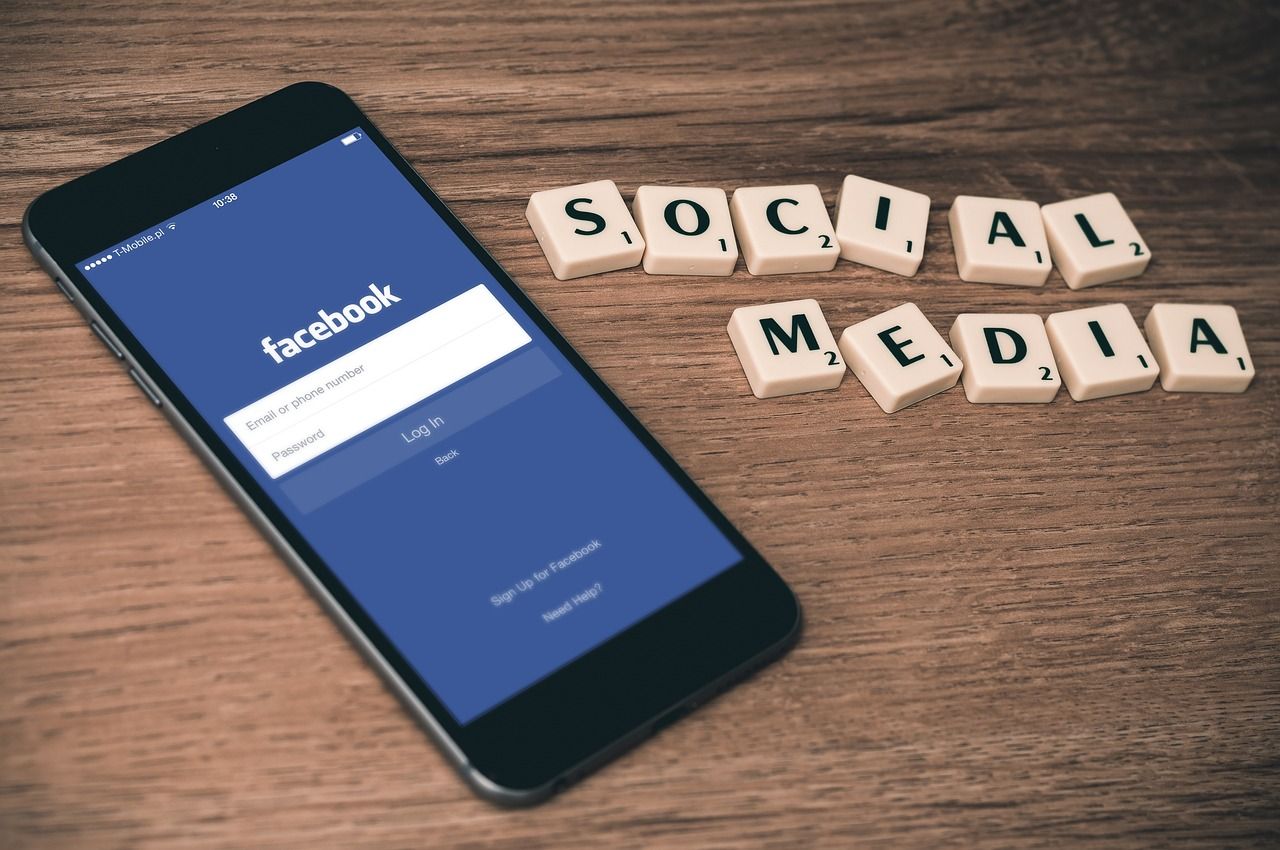 Mediów społecznych, Facebook, Smartfon. 