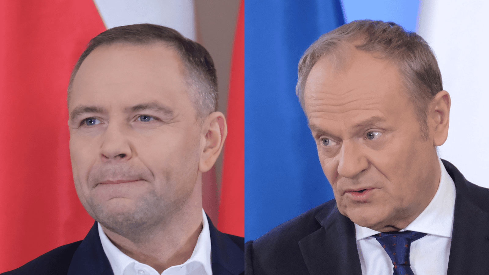 sondaż Tusk, Nawrocki