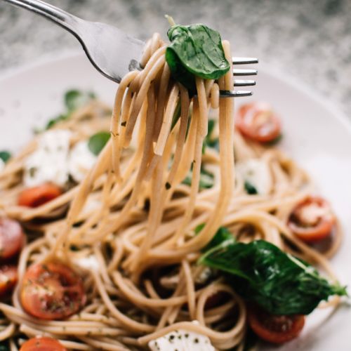 spaghetti z bazylią Fot. Pexels.jpg
