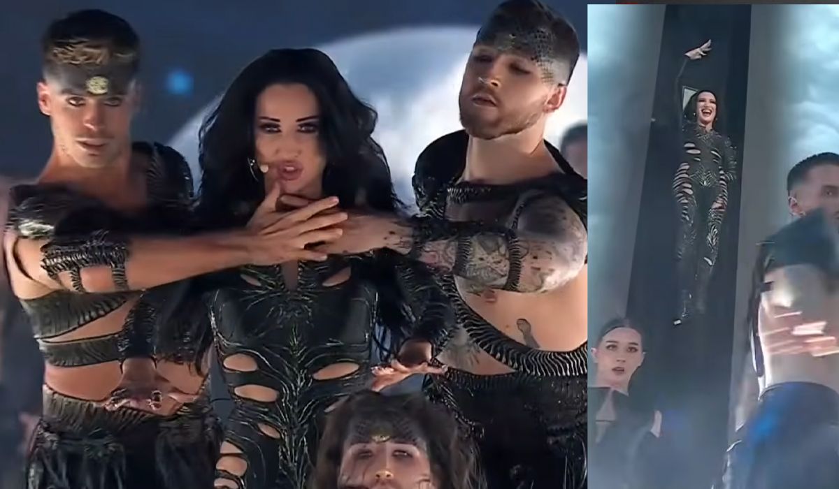 Justyna Steczkowska pomyliła Roztańczony Narodowy z Super Bowl. Tak się kradnie show ponad 20 gwiazdom