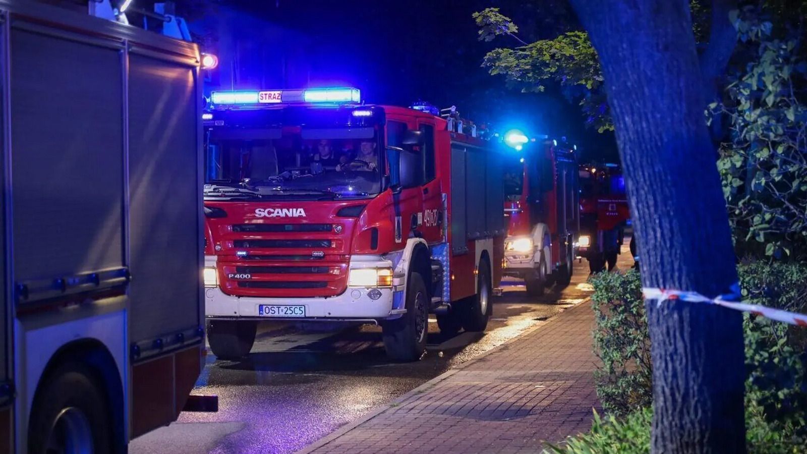 Tragiczny pożar w Tomaszowie Mazowieckim. Nie żyje 72-latka