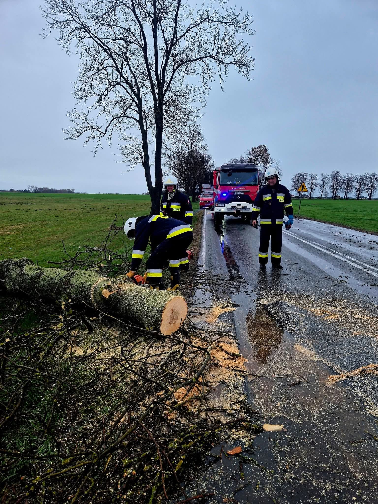 MSWiA wydało ważny komunikat. Ponad 120 interwencji straży pożarnej w jednym dniu