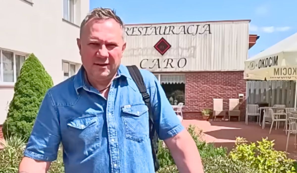 strzelczyk w restauracji Caro
