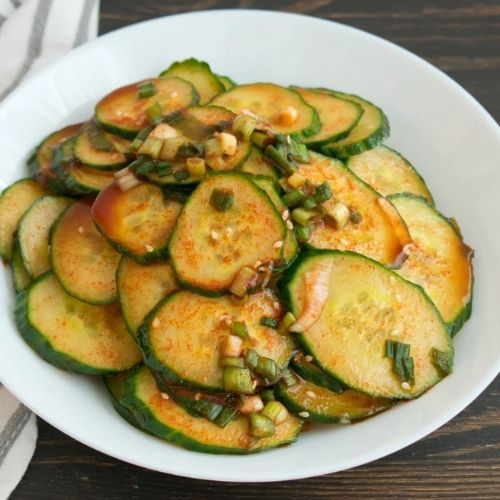 Ogórki po koreańsku do obiadu. Lepsze nawet, niż mizeria