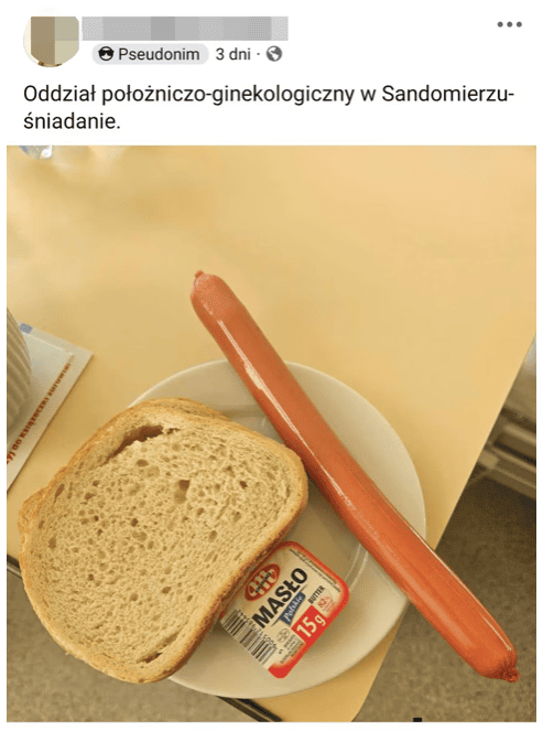 Pokazała śniadanie z polskiego szpitala i rozpętała się burza. Jest reakcja szpitala