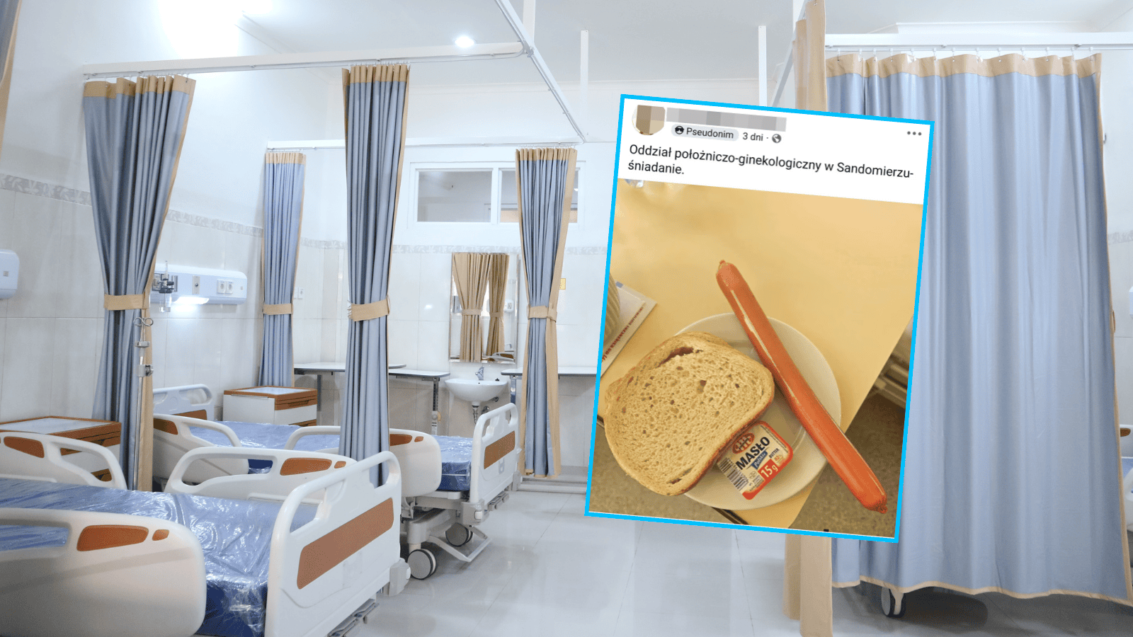 Pokazała śniadanie z polskiego szpitala i rozpętała się burza. Jest reakcja szpitala