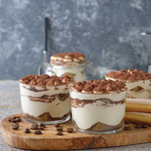 tiramisu w szklankach