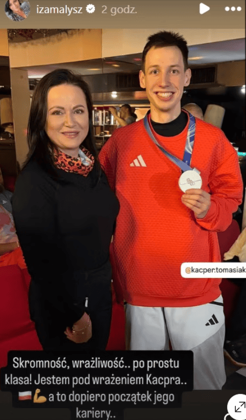 Była 4:00, gdy Iza Małysz przerwała milczenie ws. Tomasiaka. Naprawdę to powiedziała