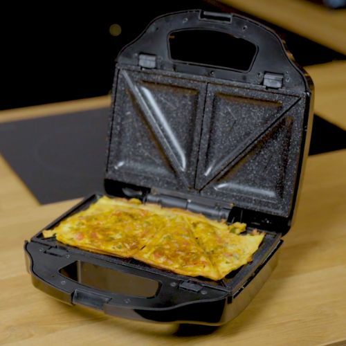 Szybkie tosty bez dodatku chleba i mąki - zdrowe śniadanie z opiekaczem Zelmer ZSM7900