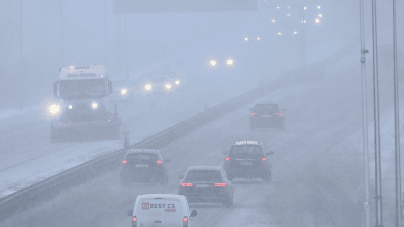 trudne warunki na polskich drogach