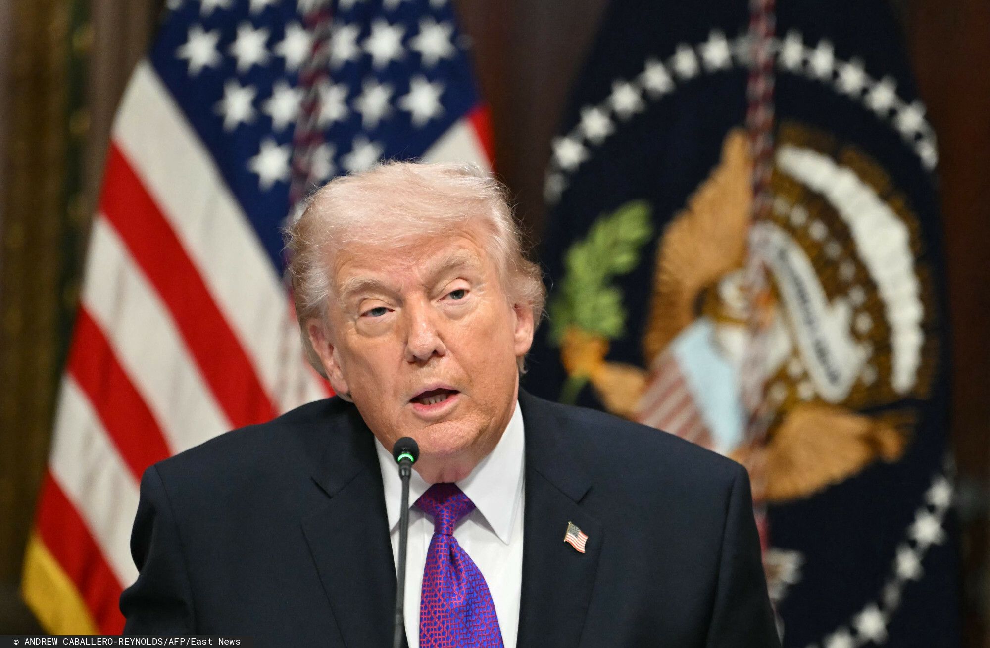 Iran wystrzelił rakiety, USA proszą Ukrainę o pomoc. Teraz to Zełenski stawia Trumpowi warunek