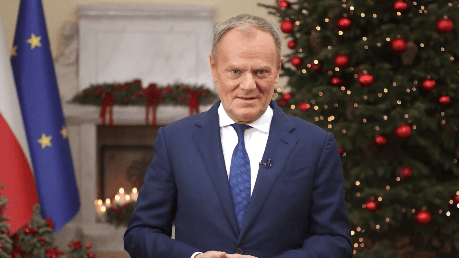 Nagranie Donalda Tuska. W wigilijny poranek zwrócił się do Polaków