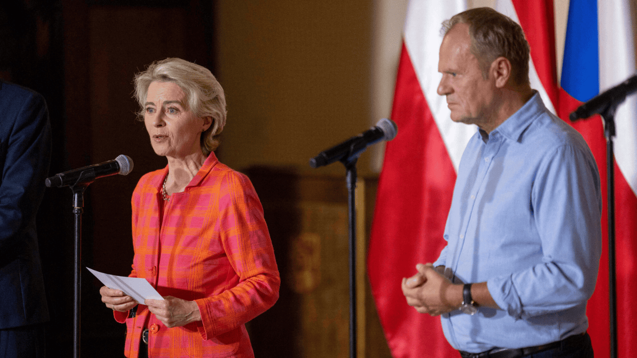 Ursula von der Leyen, Donald Tusk