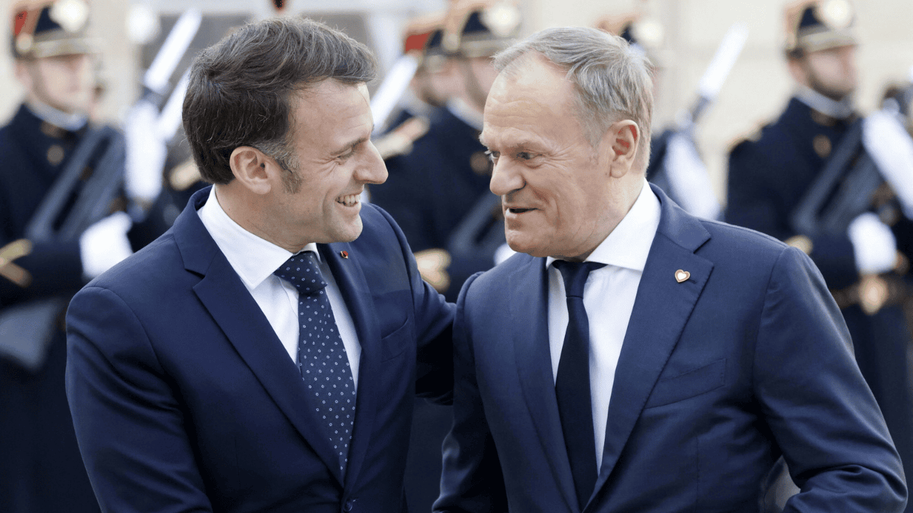 tusk, macron