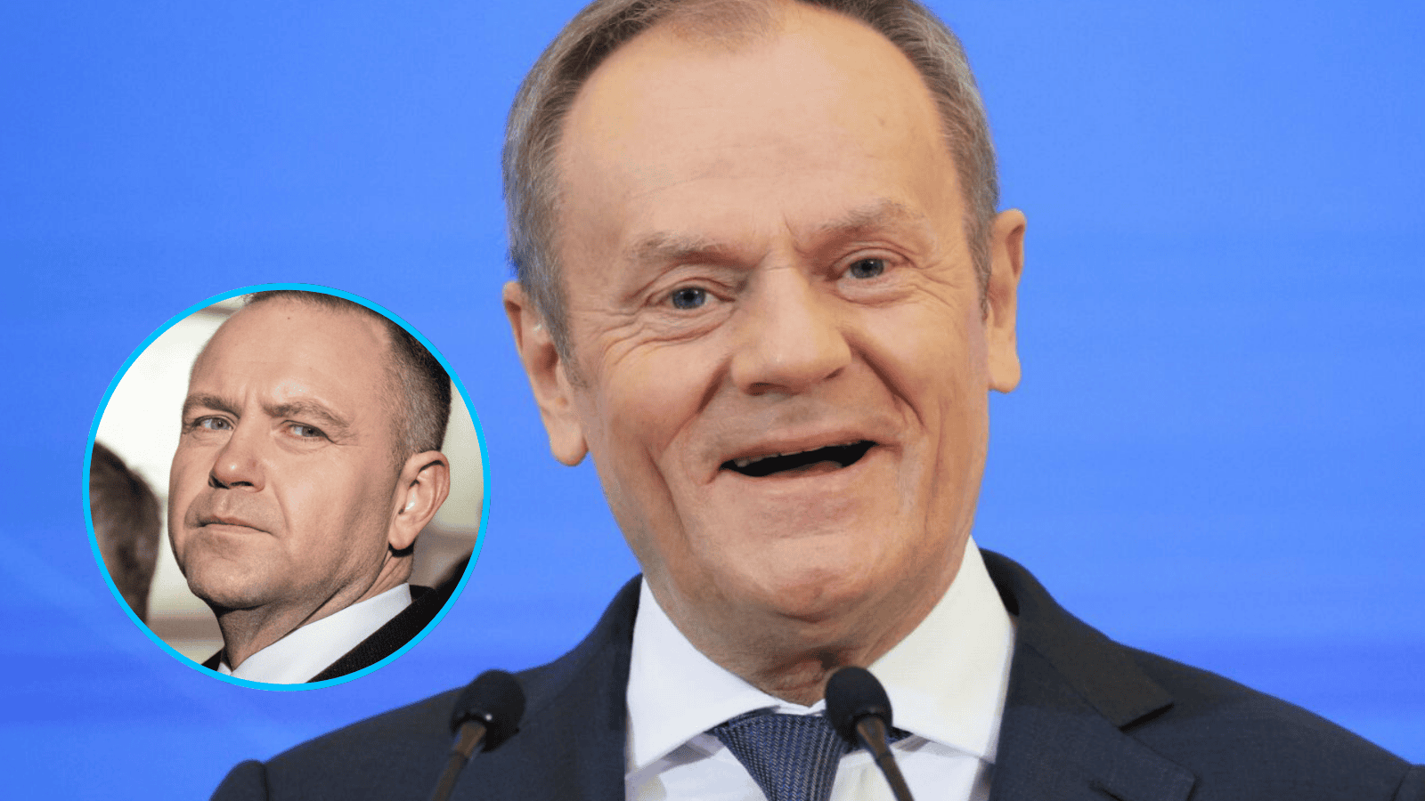 Donald Tusk, Karol Nawrocki, fot. Pawel Wodzynski/East News, East News