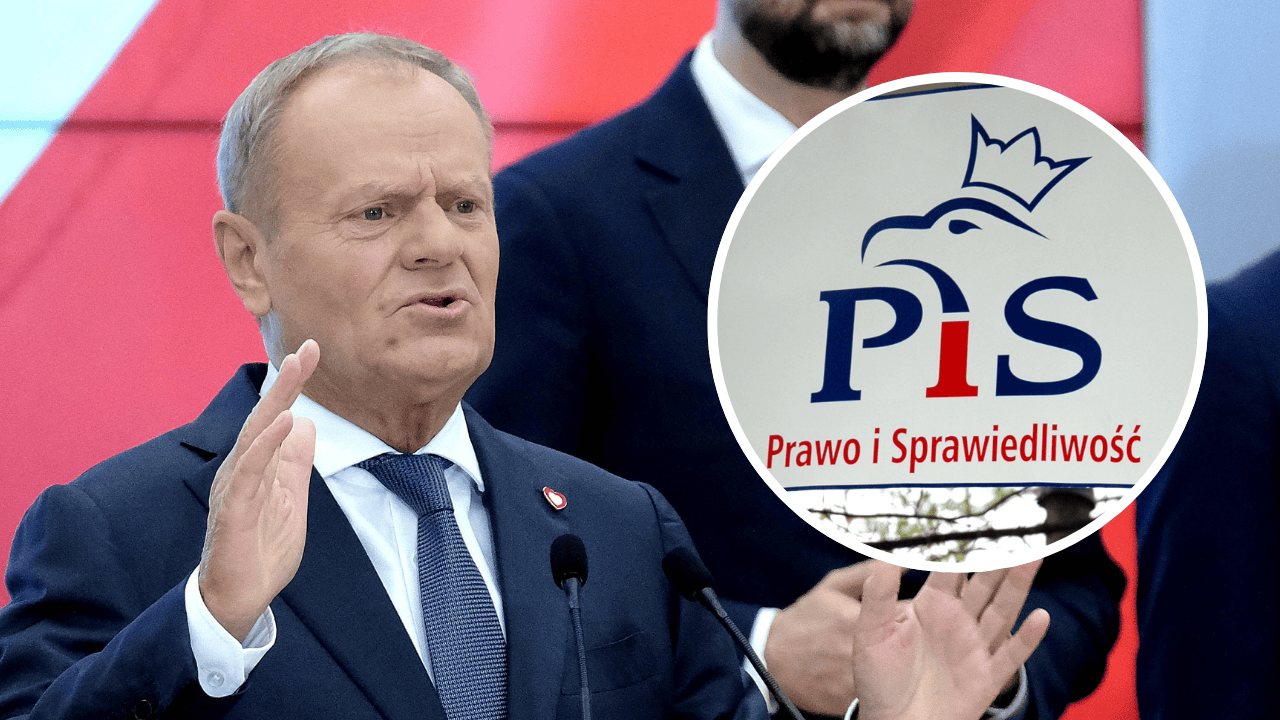 Politycy PiS próbowali wejść na konwencję PO. Mieli ze sobą kontrowersyjny "rekwizyt"