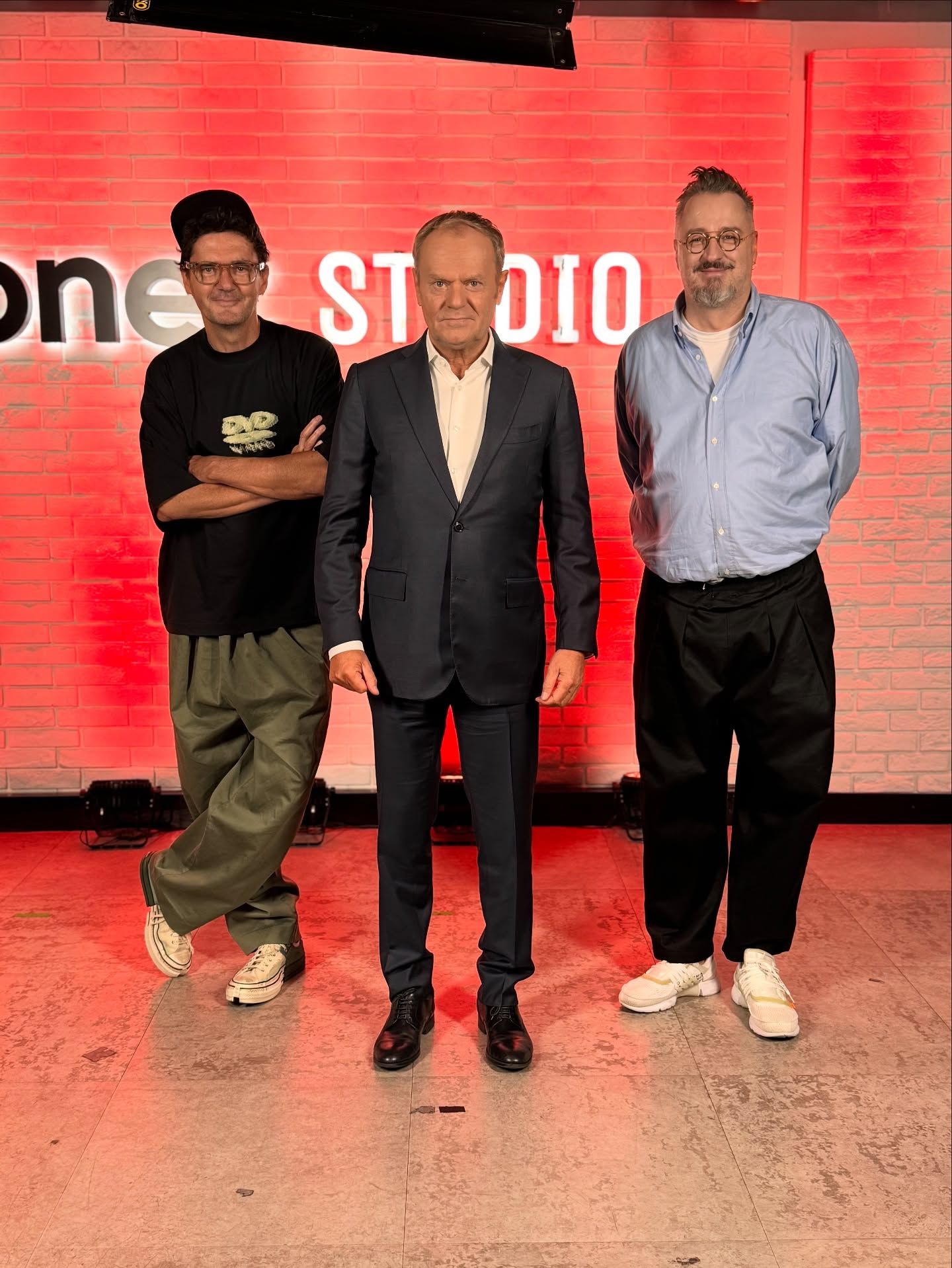 Donald Tusk, Kuba Wojewódzki, Piotr Kędzierski