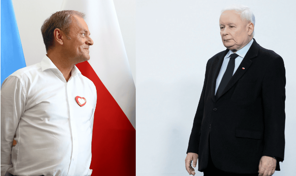 Tusk i Kaczyński
