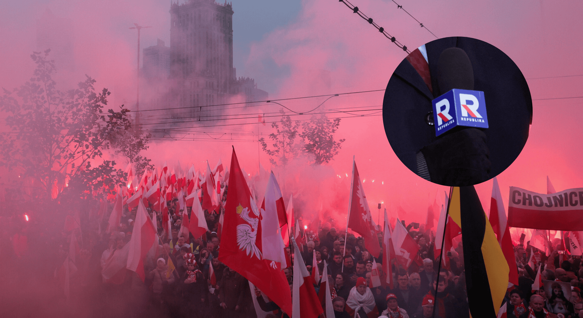 Brudne kulisy incydentu reportera TV Republika na Marszu Niepodległości. Wpadka to początek problemów