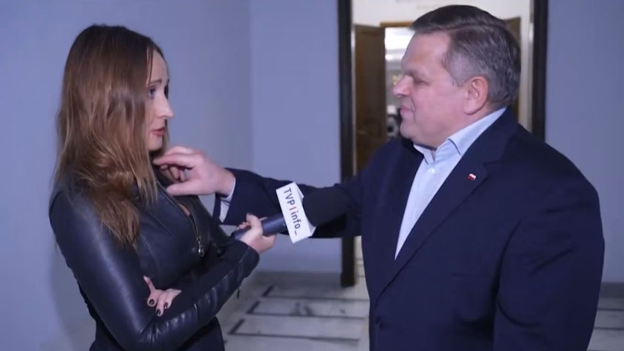 Awantura na korytarzach Sejmu. Tak zachował się poseł PiS w stosunku do dziennikarki TVP