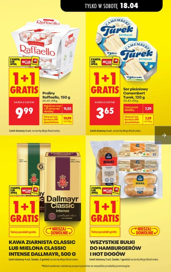 Tylko dzisiaj w Biedronce klienci się obłowią. "6+6 gratis" to dopiero początek