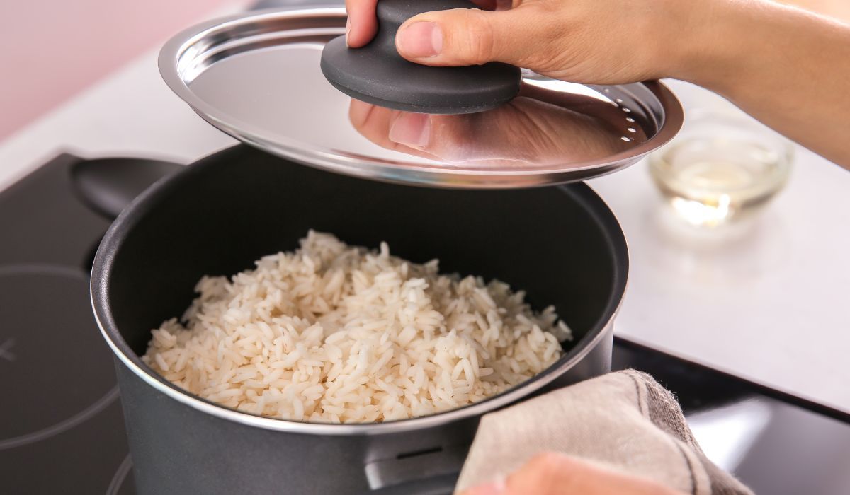 ugotowany ryż