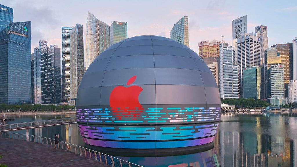 Apple Marina Bay Sands - nowy sklep Apple w Singapurze