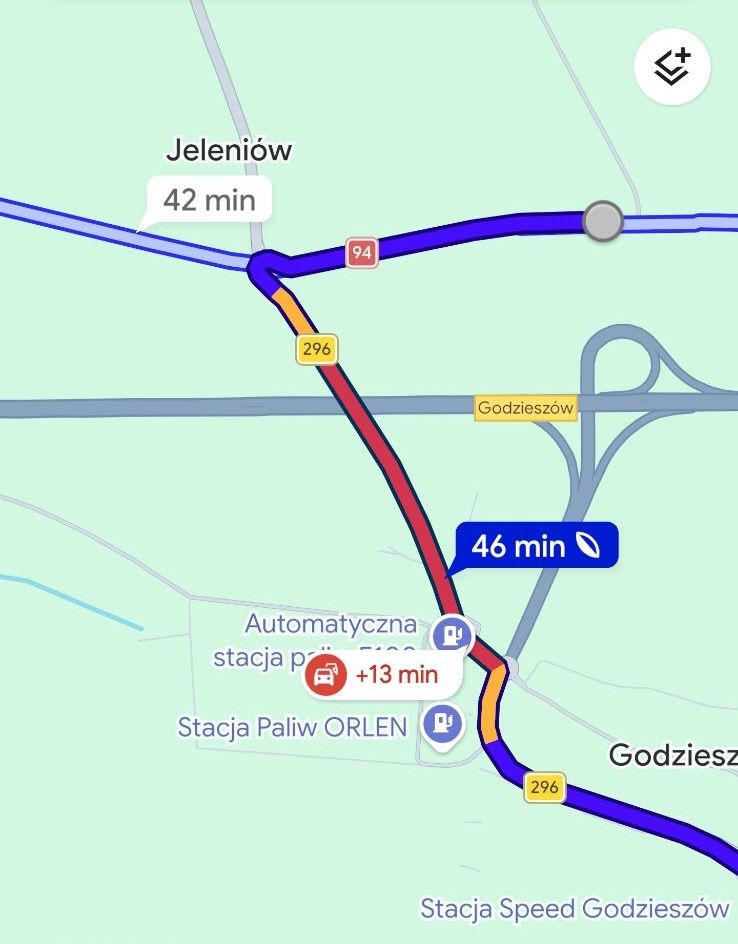 Utrudnienia przy wjeździe na A4. Kilkukilometrowy korek w pobliżu niemieckiej granicy