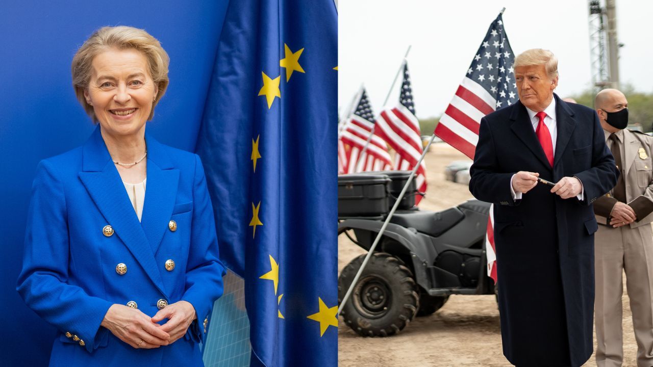 V. Der Leyen spotka się z D. Trumpem. Handlowa przyszłość rozstrzygnie się w Szkocji