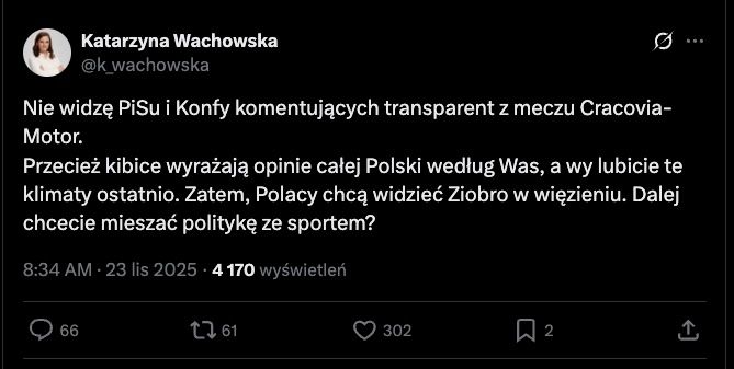 Padły słowa o "Ziobrze w więzieniu". Cios w PiS i Konfederację