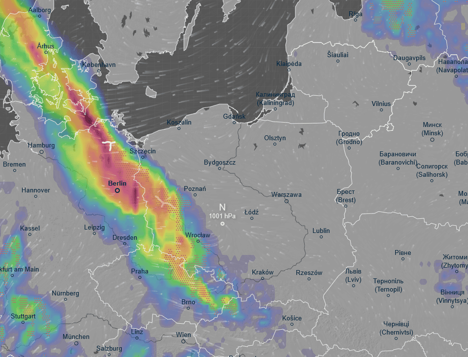 Dwa zagrożenia pogodowe dotrą do Polski z Niemiec. Zacznie się już 21 lipca