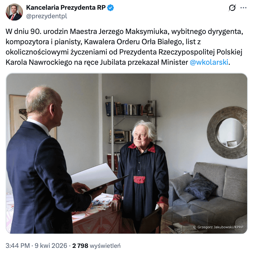 Trwa afera ws. sędziów TK. Kancelaria Prezydenta RP opublikowała zaskakujący wpis