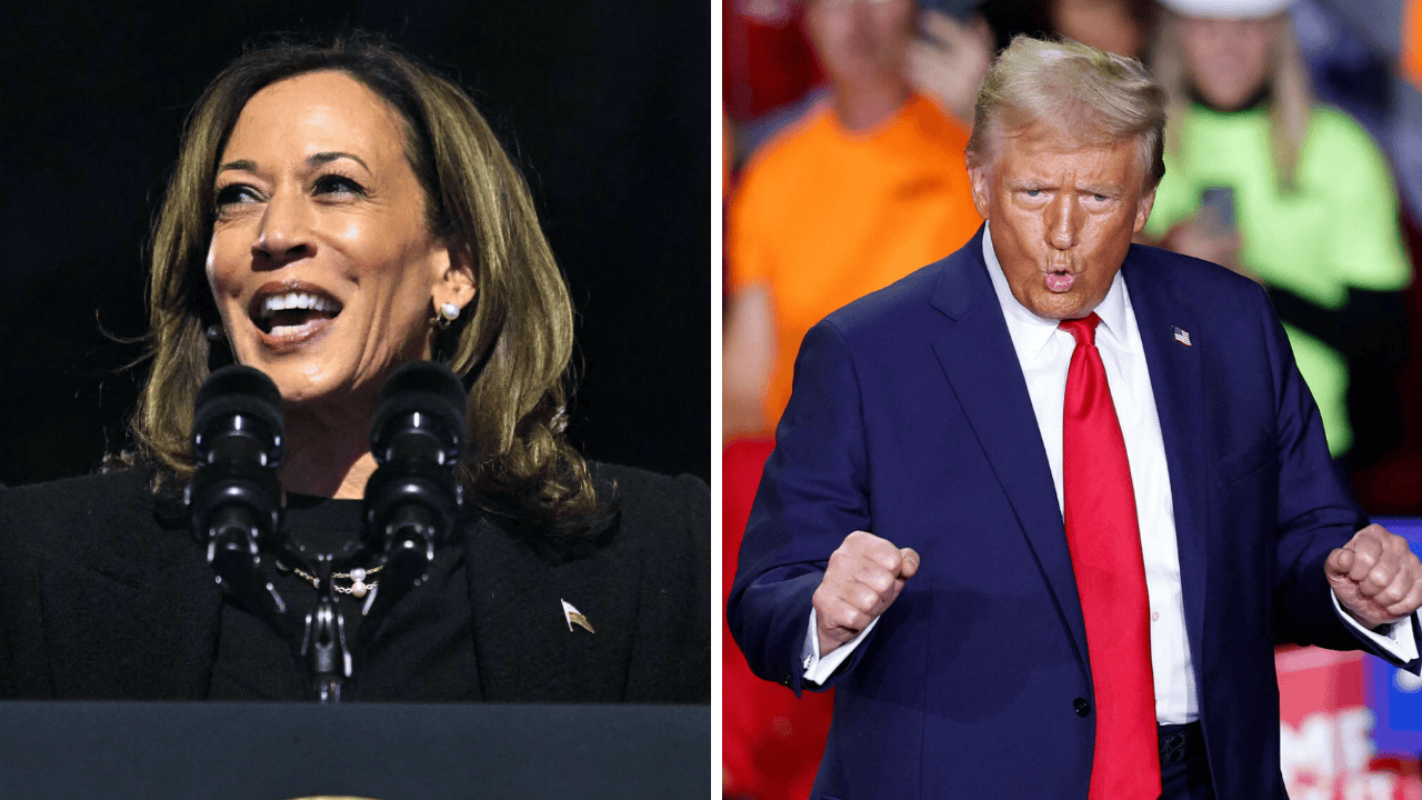 Kamala Harris, Donald Trump